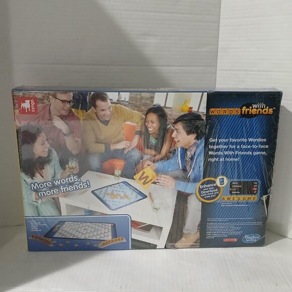 Words With Friends Board Game by Zynga Hasbro. - Picture 2 of 7